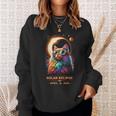 Solar Eclipse April 8 2024 Cats Lovers Sweatshirt Gifts for Her