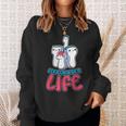 Sonographer Life Ultrasound Tech And Sonography Technician Sweatshirt Gifts for Her
