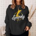 Sparky Electrician Lineman Dad Retro Vintage Men Sweatshirt Gifts for Her