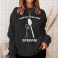 Spoonie Chronic Illness Awareness Support Your Spoonie Sweatshirt Gifts for Her