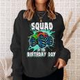 Squad Of The Birthday Boy Monster Truck Birthday Party Sweatshirt Gifts for Her