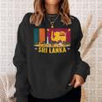 Sri Lanka Flag And Friendship Sweatshirt Geschenke für Sie