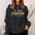 St Pete Pride Lgbt Flag Sweatshirt Gifts for Her