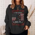 Stand For The Flag Kneel For The Fallen Veterans Day Sweatshirt Gifts for Her