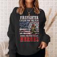 Standkneel Firefighter Sweatshirt Gifts for Her