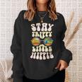 Stay Trippy Little Hippie Hippies Vintage Retro Hippy Sweatshirt Gifts for Her