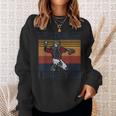 Steal I Dare You Catcher Vintage Baseball Player Lover Sweatshirt Gifts for Her