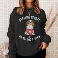 Stealing Hearts Blasting Farts Cavalier King Charles Spaniel Sweatshirt Gifts for Her