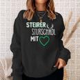 Steiermark Slogan Steirer Mit Herz Sweatshirt Geschenke für Sie