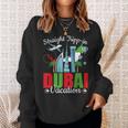 Straight Tripp-In Dubai Group Vacation Matching Crew Sweatshirt Gifts for Her