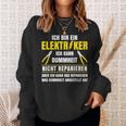 Stromriker Dummheit Reparieren Electronics German Language Sweatshirt Geschenke für Sie