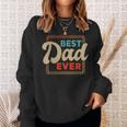 Super Dad Daddy Best Dad Papa Father's Day Sweatshirt Gifts for Her