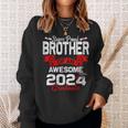 Super Proud Brother Of A 2024 Graduate 24 Graduation Sweatshirt Gifts for Her