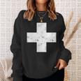 Swiss Vintage Cross Flag Switzerland Sweatshirt Geschenke für Sie