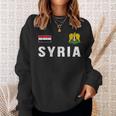 Syria Syrian Flag Syria Sweatshirt Geschenke für Sie