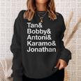 Tan Bobby Antoni Karamo Jonathan Queer English Sweatshirt Gifts for Her