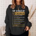 Taurus Horoscope Lover Zodiac Astrological Sign Sweatshirt Gifts for Her