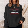 Team Benitez Lifetime Member Family Youth Kid 1Kmo Sweatshirt Gifts for Her