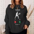 Tennis Ruft An Must Los Tennis Player Sweatshirt Geschenke für Sie