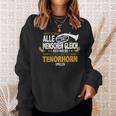 Tenor Horn For Tenor Horns Tenor Horn Sweatshirt Geschenke für Sie