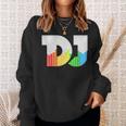 Texto De Dj Con Ecualizador De Coloración Led Para Discjockey Dj Camisa de entrenamiento Regalos para ella