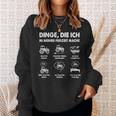 Things Die Ich In Meiner Freizeit Mache Sweatshirt Geschenke für Sie