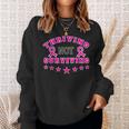 Thriving Not Surviving Cancer Awareness Memes Sweatshirt Gifts for Her