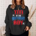 Titi Of The Birthday Spider Web Boy Family Matching Sweatshirt Gifts for Her