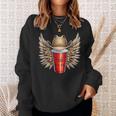 Tobi Red Solo Cup With Wings Cowboy Hat Sweatshirt Gifts for Her