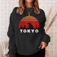 Tokyo Monster Kaiju Attacking Japan Sweatshirt Gifts for Her