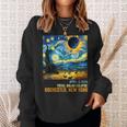Total Solar Eclipse 04082024 Rochester New York Sweatshirt Gifts for Her