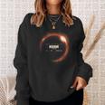 Total Solar Eclipse 2024 Boerne Texas April 8 2024 Sweatshirt Gifts for Her