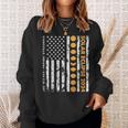 Total Solar Eclipse 2024 Evansville Indiana 204 Pm Us Flag Sweatshirt Gifts for Her