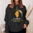 Total Solar Eclipse 2024 Illinois State Solar Eclipse Sweatshirt Gifts for Her