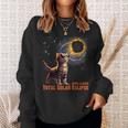 Total Solar Eclipse 2024 Tour Of America 040824 Cat Lover Sweatshirt Gifts for Her