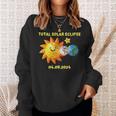 Total Solar Eclipse April 08 2024 Twice In Lifetime Sweatshirt Gifts for Her