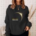 Totality 04 08 24 Total Solar Eclipse 2024 Pennsylvania Sweatshirt Gifts for Her