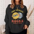 This Totality Rocks Solar Eclipse Pun April 8 2024 Sweatshirt Gifts for Her