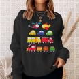 Transportation Trucks Cars Trains Planes Helicopters Toddler Sweatshirt Gifts for Her