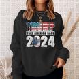Trump 2024 Flag Take America Back 4Th Of July Trump 2024 Sweatshirt Gifts for Her