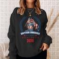 Trump Again American Captain 2020 Make America Great Sweatshirt Gifts for Her