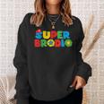 Ultimate Gaming Bro Comedic Brother Family Matching Sweatshirt Gifts for Her