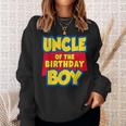 Uncle Of The Birthday Boy Toy Story Decorations Sweatshirt Gifts for Her