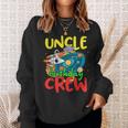 Uncle Birthday Crew Outer Space Planets Universe Party Sweatshirt Gifts for Her