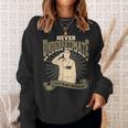 Never Underestimate An Old Man Us Flag Veteran Soldier Sweatshirt Gifts for Her