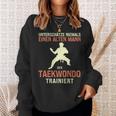 Underschätze Niemal Old Man Taekwondo Grandpa Dad Jumper Sweatshirt Geschenke für Sie