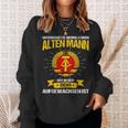 Unterschätze Niemals Ein Alten Mann Ddr East Dutschland Sweatshirt Geschenke für Sie