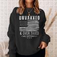 Unvaxxed And Overtaxed I Will Not Comply On Back Sweatshirt Gifts for Her