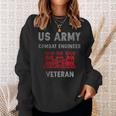 Us Army Combat Engineer Combat Engineer Veteran Sweatshirt Gifts for Her