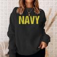 Us Navy Distressed Sweatshirt Gifts for Her